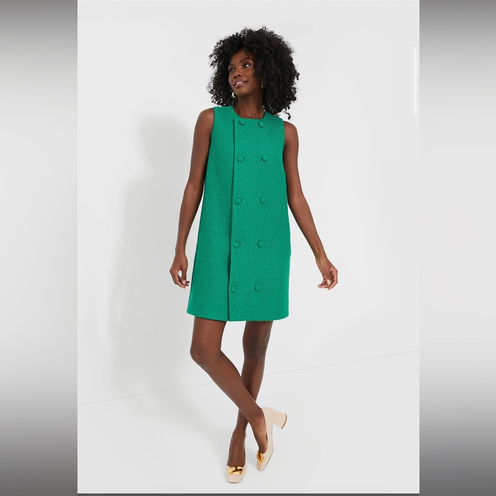 NWT Pomander Place Green Mini Dress